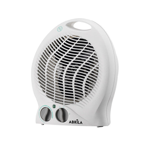 Termoventilador eléctrico Candil 2000W blanco de Fabrilamp, vista frontal.