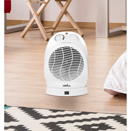 Termoventilador Temple fabricado en Policarbonato color Blanco