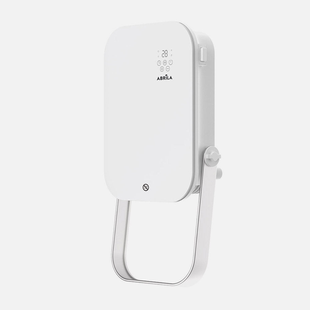 Termoventilador con protección IP24 resistente a salpicaduras para baño