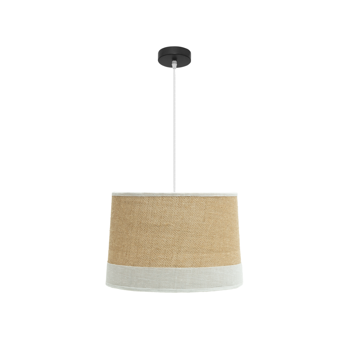 Lámpara Colgante Tietar 40 cm Tejido Fabrilamp - vista principal | Fabrilamp / Abrila · Ref. 186694001