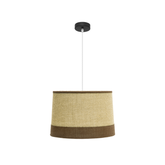 Lámpara Colgante Tietar 40 cm Tejido Fabrilamp - vista principal | Fabrilamp / Abrila · Ref. 186694002