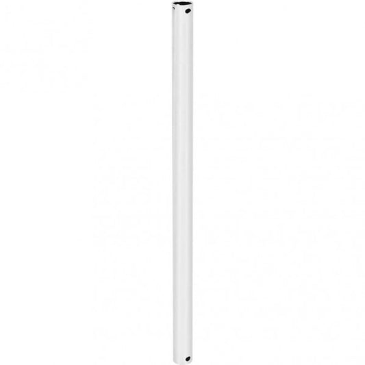 Tija de extensión blanca de 50cm para ventiladores de techo Fabrilamp.  Ideal para techos altos.