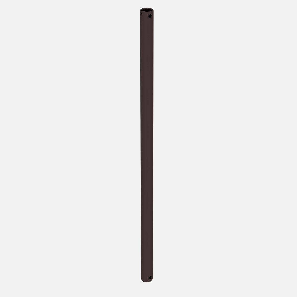 Tija de extensión fabricada en Metal color Marrón para ventilador de techo