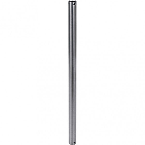 Tija de Extensión para Ventilador de Techo Níquel 50 cm Fabrilamp - Vista frontal principal en fondo blanco | LuzGurú