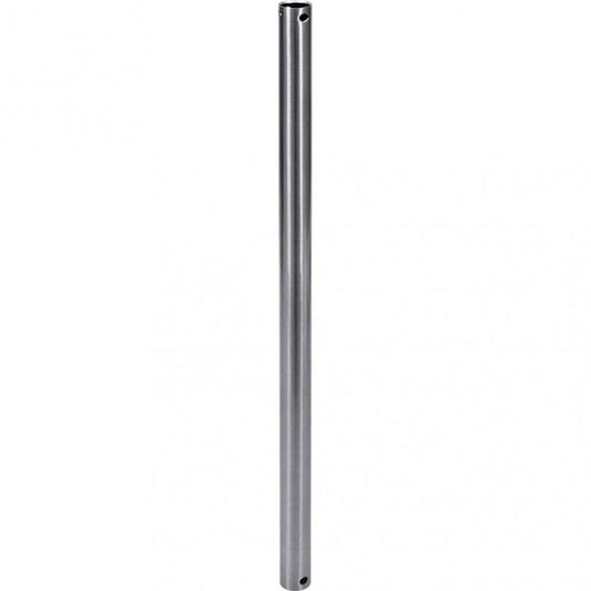 Tija de Extensión para Ventilador de Techo Níquel 50 cm Fabrilamp - Vista frontal principal en fondo blanco | LuzGurú