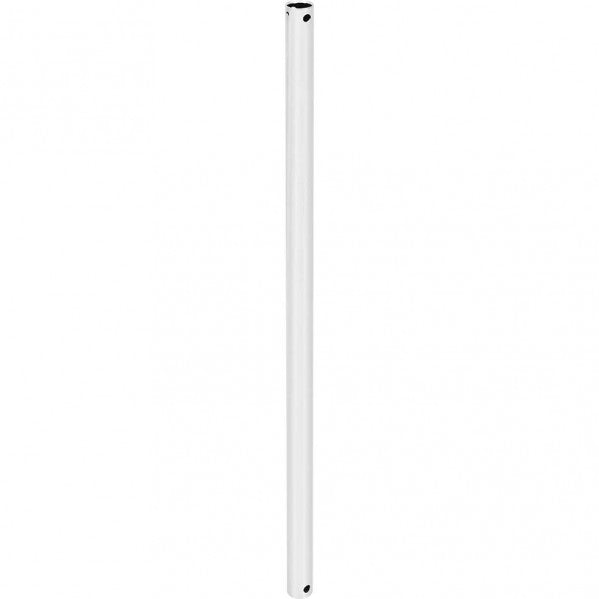 Tija de extensión blanca de 50 cm para ventiladores de techo Fabrilamp. Ideal para ajustar la altura.