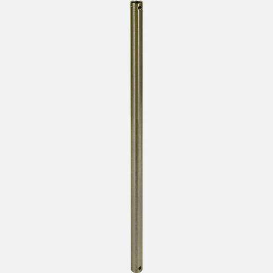 Tija de extensión fabricada en metal color cuero para ventilador