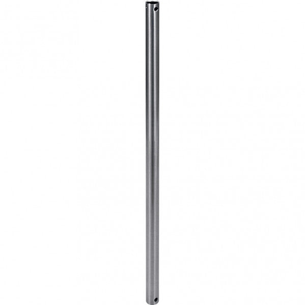 Tija de Extensión para Ventilador de Techo Níquel 50 cm Fabrilamp - Vista frontal principal en fondo blanco | LuzGurú