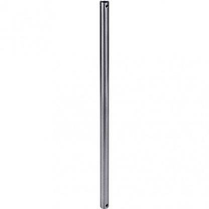 Tija de Extensión para Ventilador de Techo Níquel 50 cm Fabrilamp - Vista frontal principal en fondo blanco | LuzGurú