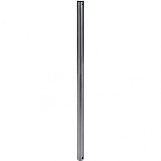 Tija de Extensión para Ventilador de Techo Níquel 50 cm Fabrilamp - Vista frontal principal en fondo blanco | LuzGurú
