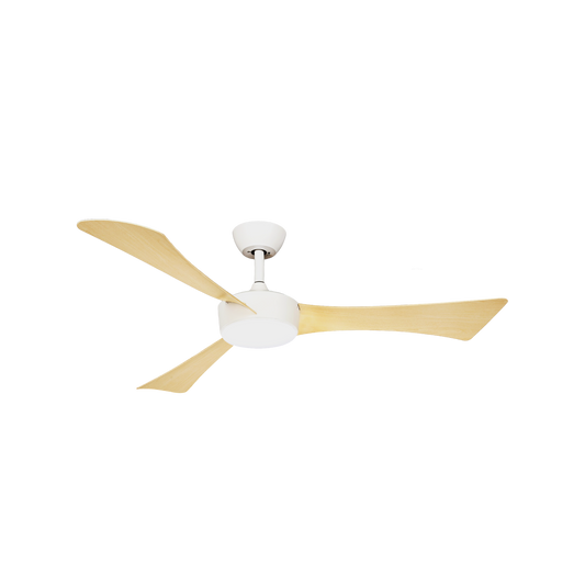 Ventilador de Techo con Luz Tormos 132 cm Blanco y Haya Fabrilamp - vista principal | Fabrilamp / Abrila · Ref. 262691368