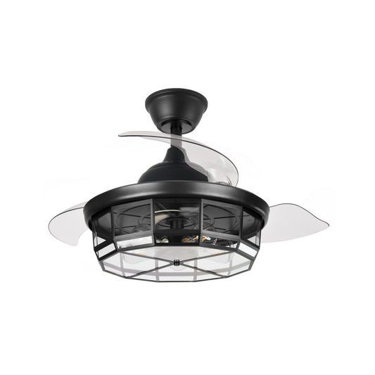 Ventilador de Techo Tornado Negro – vista principal · Ref. 222691309