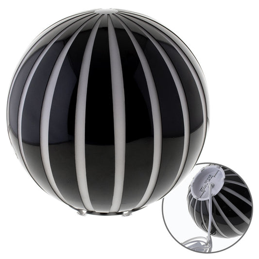 Sobremesa moderno Toropi 20 cm / Blanco/negro – vista principal · Ref. CM 231714