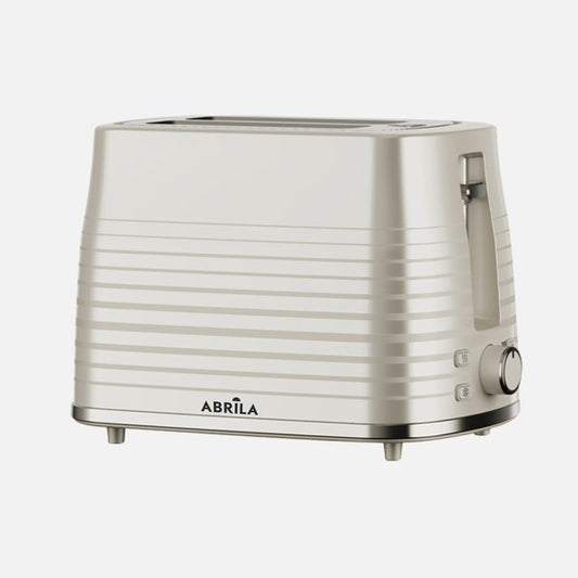 Tostador de Pan Borraja 930 W Beis Fabrilamp - Vista frontal principal en fondo blanco | LuzGurú