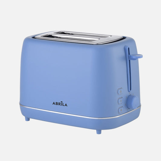 Tostador de Pan Coffee 930 W Azul 2 Rebanadas Fabrilamp - Vista frontal principal en fondo blanco | LuzGurú