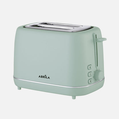 Tostador de Pan Coffee 930 W Verde 7 Niveles Fabrilamp - Vista frontal principal en fondo blanco | LuzGurú