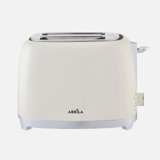 Tostador de Pan Yuka 930 W Beis 2 Ranuras Fabrilamp instalada en ambiente decorativo de salón o dormitorio | Fabrilamp / Abrila