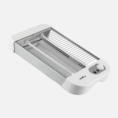 Tostador Horizontal Cueto 600W Blanco 4 Rebanadas Fabrilamp - vista principal | Fabrilamp / Abrila