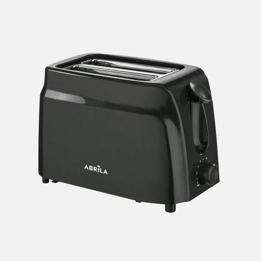 Tostador de Pan Cofio 750 W 2 Ranuras Negro Fabrilamp - Vista frontal principal en fondo blanco | LuzGurú