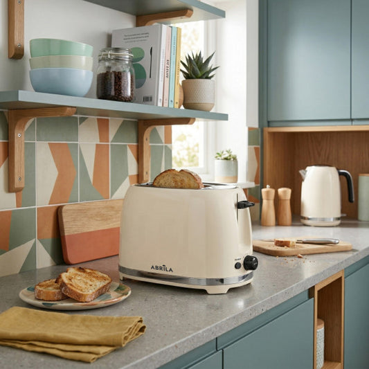 Tostador de Pan Tambre 850 W Doble Ranura Color Beis Fabrilamp - imagen 2 | Fabrilamp / Abrila