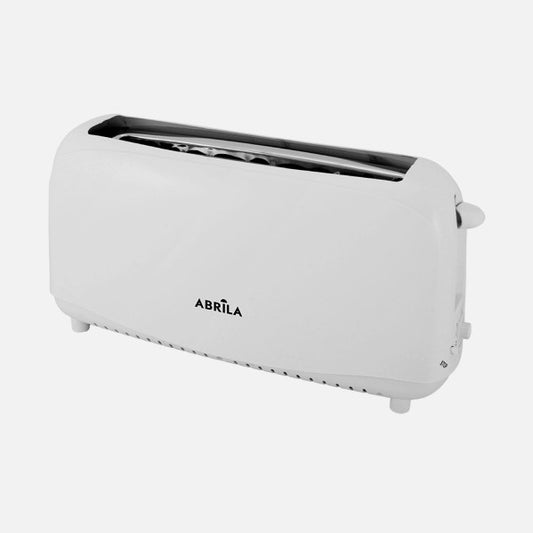 Tostador de Pan Tormes 750 W Blanco 1 Ranura Fabrilamp - Vista frontal principal en fondo blanco | LuzGurú