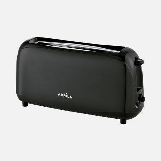 Tostador de Pan Tormes 750 W Negro 1 Ranura Fabrilamp - Vista frontal principal en fondo blanco | LuzGurú