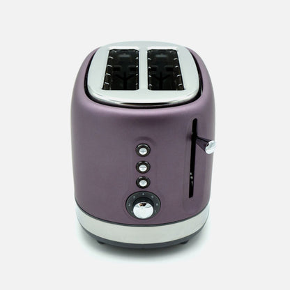 Tostador de Pan Urbion 815 W 2 Ranuras Violeta/Gris Fabrilamp encendida con proyección de luz y ambiente | LuzGurú