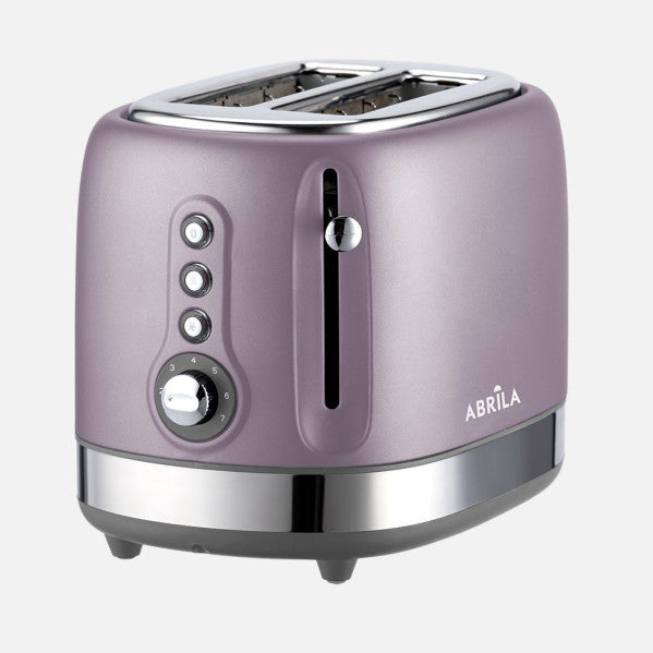 Tostador de Pan Urbion 815 W 2 Ranuras Violeta/Gris Fabrilamp - Vista frontal principal en fondo blanco | LuzGurú