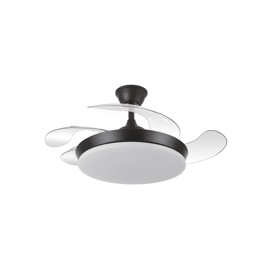 Ventilador de Techo Tridente Mini 91 cm con Luz LED Fabrilamp - vista principal | Fabrilamp / Abrila · Ref. 236399009