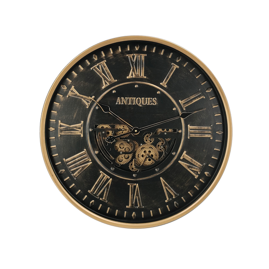 Relojes Trieste Negro / Oro – vista principal · Ref. 215310016