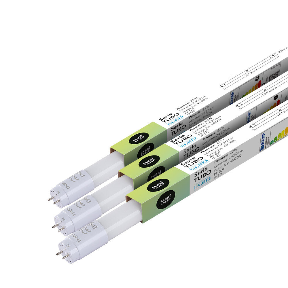 Tubo LED T8 Fabriplus Fabrilamp / Abrila 148089152 para iluminación eficiente