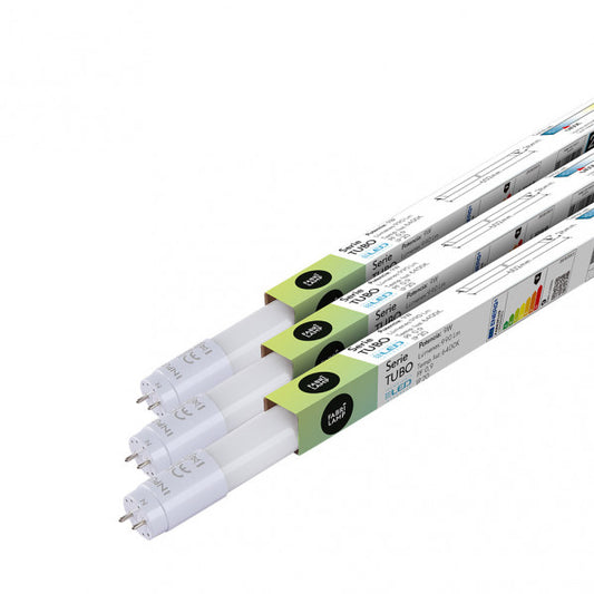 Tubo LED T8 Fabriplus 9W 60 cm Luz Fría Blanco Fabrilamp - vista principal | Fabrilamp / Abrila