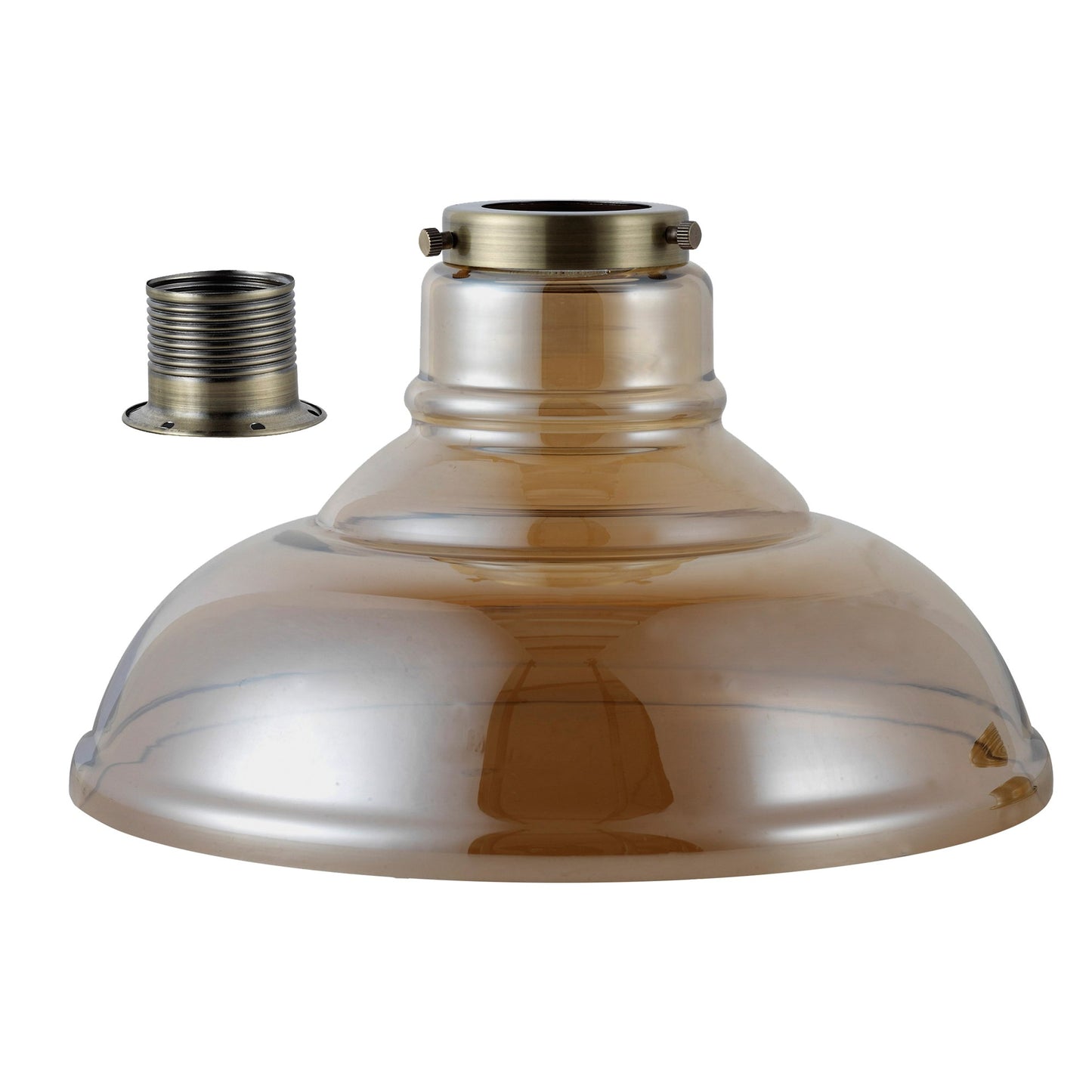 Tulipa Cloche Oro CristalRecord 11-540-01-004 para lámpara de techo