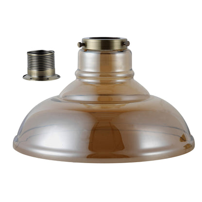 Tulipa Cloche Oro CristalRecord 11-540-01-004 para lámpara de techo