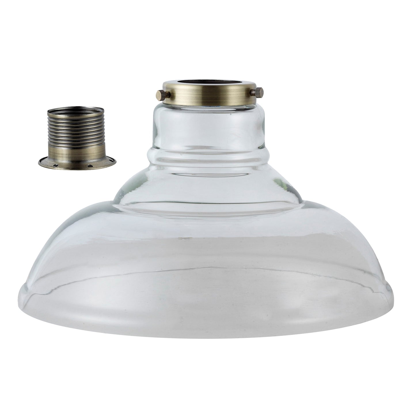 Tulipa Cloche CristalRecord transparente y oro viejo, ref. 11-540-01-101