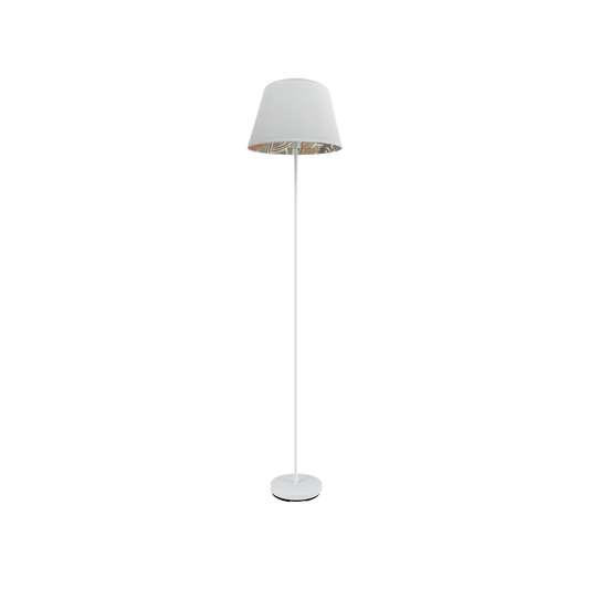 Pie Salón moderno Tunez Blanco/Blanco-Estampado – vista principal · Ref. 225141001