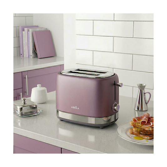 Tostador de Pan Urbion 815 W Violeta y Gris 2 Ranuras Fabrilamp - vista principal | Fabrilamp / Abrila · Ref. 265311810