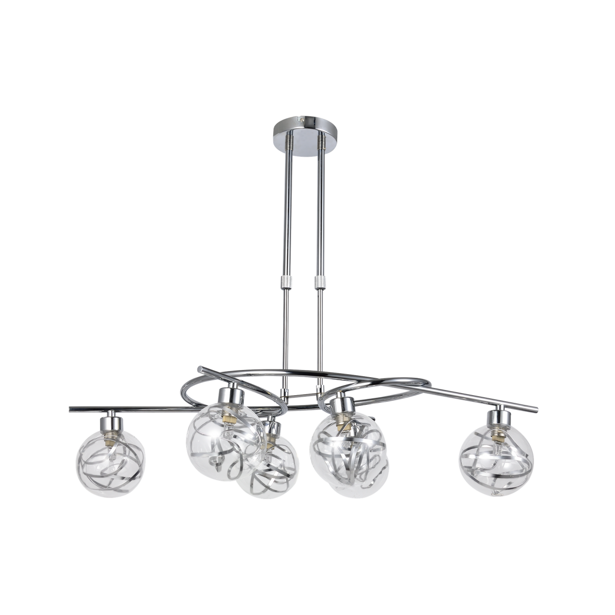 Lámpara Colgante Varanasi 6 Luces G9 Fabrilamp - vista principal | Fabrilamp / Abrila · Ref. 154456020