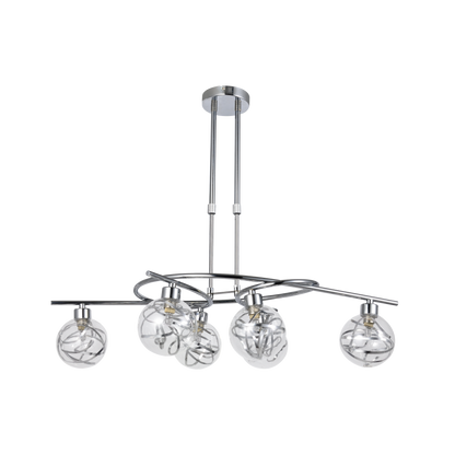 Lámpara Colgante Varanasi 6 Luces G9 Fabrilamp - vista principal | Fabrilamp / Abrila · Ref. 154456020