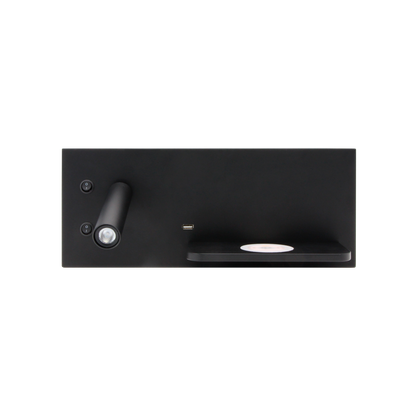 Aplique moderno Velazquez Negro – vista principal · Ref. 17136IZ09