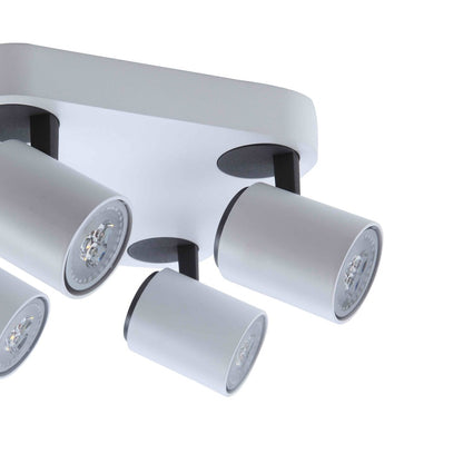 Regleta Veleta fabricada en Metal color Blanco, ideal para espacios modernos