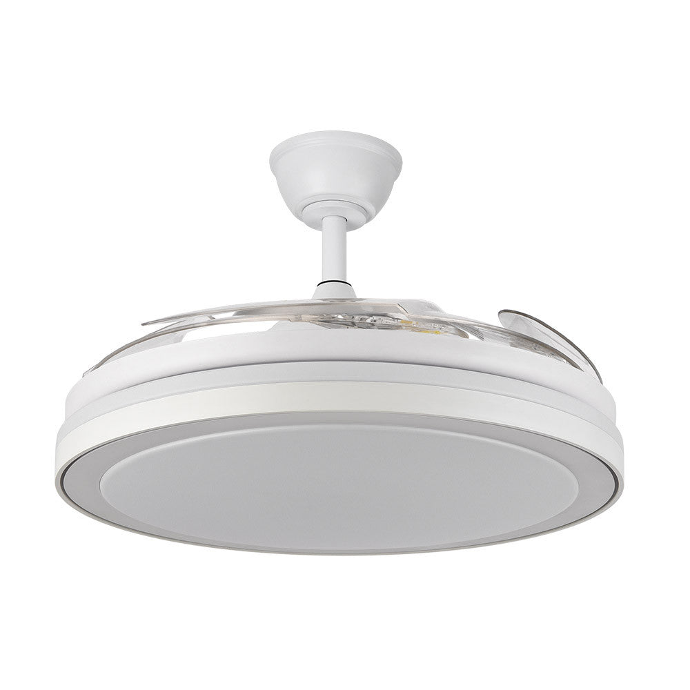 Ventilador Esparta Maxi fabricado en Metal color Blanco