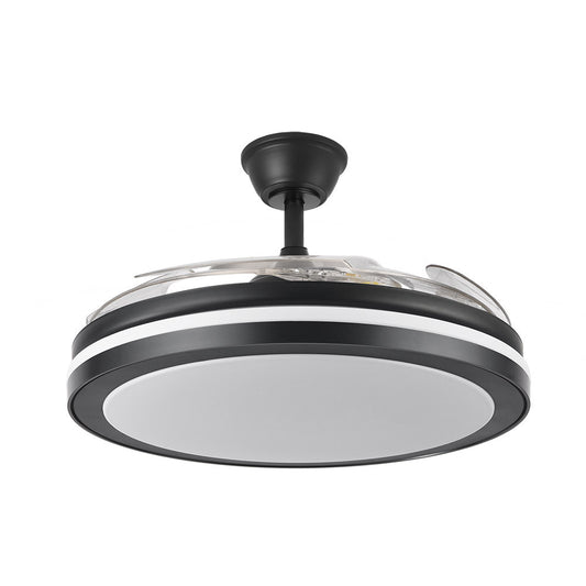 Ventilador Esparta Maxi fabricado en Metal color Negro