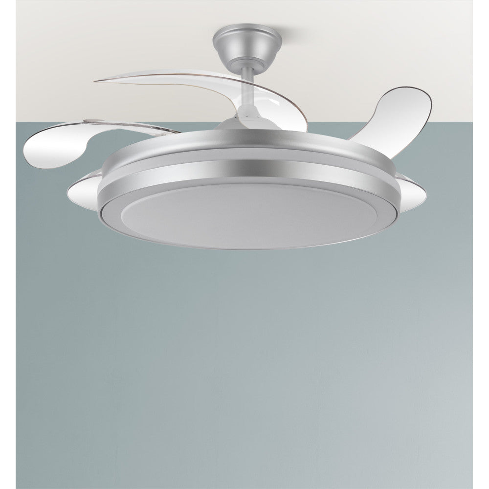 Ventilador de techo con motor DC silencioso y 6 velocidades