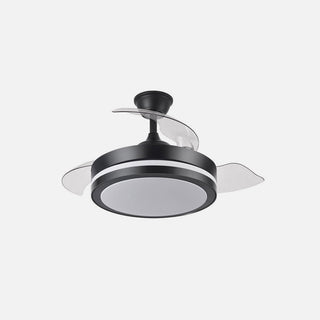 Esparta Ventilador de Techo con Aspas Retráctiles LED Negro Fabrilamp / Abrila en TikTok