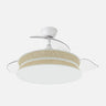 Decor Ventilador de Techo Fabrilamp / Abrila Abrila con aspas retráctiles, ref. 264390301