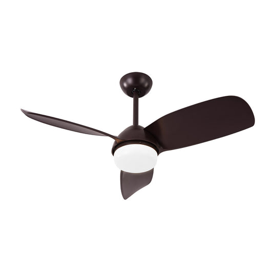 Ventilador Haur fabricado en Metal y MDF color Marrón