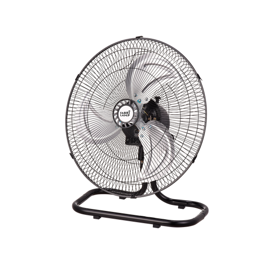 Ventilador 3 en 1 Recio 50 cm 70W Negro y Plata Fabrilamp - vista principal | Fabrilamp / Abrila · Ref. 183771009