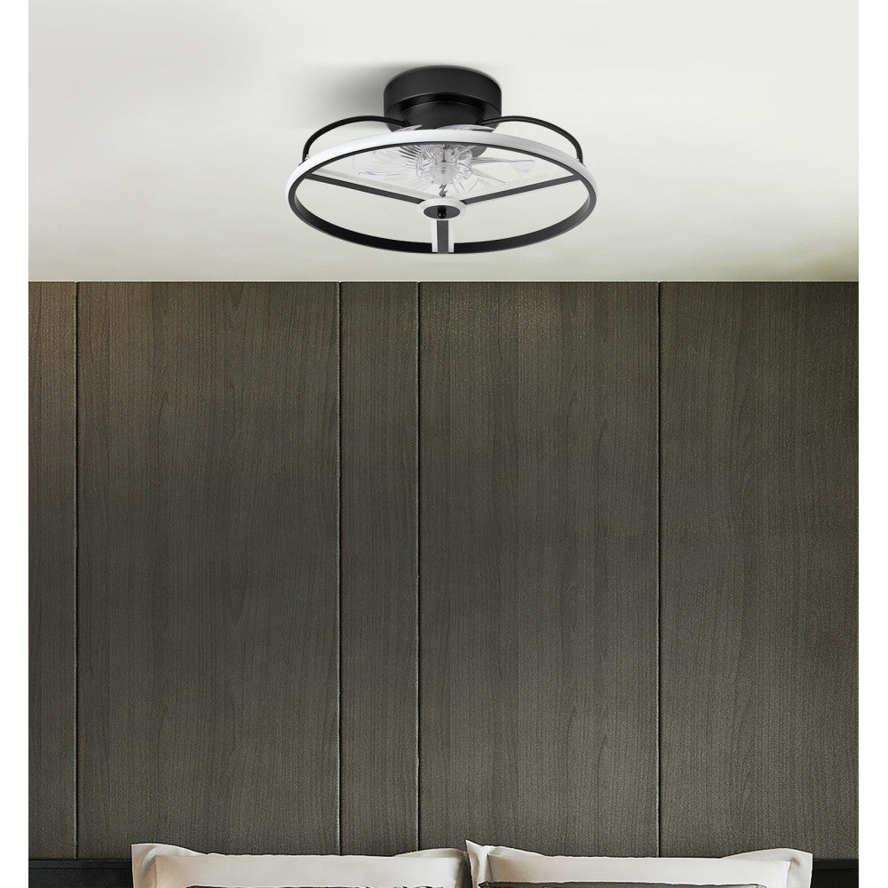 Ventilador techo con motor DC ultra silencioso de 20 dB y 6 velocidades