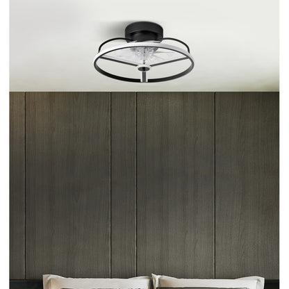 Ventilador techo con motor DC ultra silencioso de 20 dB y 6 velocidades